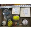 Image 1 : BOX OF MISC HOCKEY PUCKS, BASEBALL, CHERISHED TEDDYS ETC.