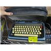 Image 1 : SMALL WEBSTER PORTABLE TYPEWRITER