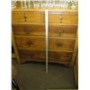 Image 1 : ANTIQUE 5 DRAWER CHEST OF DRAWERS