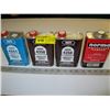 Image 1 : 4 CANS OF POWDER, 2 NEAR FULL, 2 - 1/2 FULL