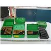 Image 1 : 5 GREEN CONTAINERS OF ASSORTED BRASS