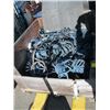 Image 1 : LARGE WOODEN CRATE FULL OF ASSORTED AIR LINE & MISC LINES