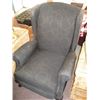 Image 2 : PR OF BLACK & GOLD WINGBACK CHAIRS