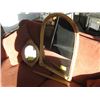 Image 1 : SMALL WOOD FRAMED MIRROR, BAMBOO FRAMED MIRROR