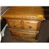 Image 1 : PR OF 2 DRAWER NIGHT STANDS
