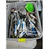 Image 1 : BIN OF ASSORTED KITCHEN UTENSILS