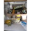 Image 1 : BOX OF ASSORTED FIGURINES, CHINESE MUG MEN, ETC.