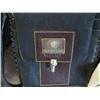 Image 1 : BOX OF MISC ROLLER SKATES, FAN, PURSE ETC.