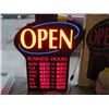 Image 1 : LIGHTED OPEN SIGN
