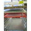 Image 2 : PAN RACK WITH ASSORTED PANS & CUTTING BOARDS