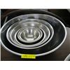 Image 1 : A LOT OF STAINLESS MIXING BOWLS
