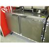 Image 1 : BEVERAGE AIR 2 DOOR STAINLESS COOLER ON CASTORS