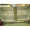 Image 3 : BEVERAGE AIR 2 DOOR STAINLESS COOLER ON CASTORS