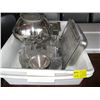 Image 1 : DISHWASHER TRAYS, PLASTIC TUBS, ETC.