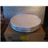 Image 1 : NEW BOX WITH 6 STERILITE 12 1/2" WHITE PLATES