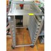 Image 1 : HALF SIZE ROLLING SHEET PAN RACK ON CASTERS