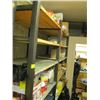Image 1 : HEAVY DUTY METAL AND WOOD SHELF UNIT
