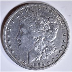 1892-S MORGAN DOLLAR VF/XF