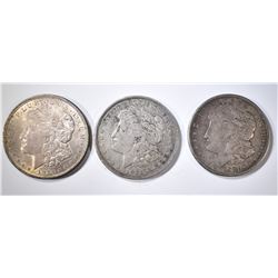 2-1921 & 1-21-D CIRC MORGAN DOLLARS