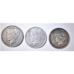 PEACE DOLLAR LOT: