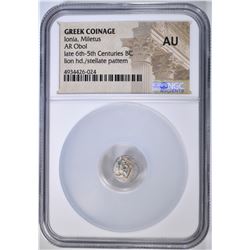 LATE 6TH-5TH CENTURIES BC IONIA, MILETUS NGC AU