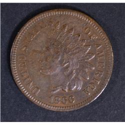 1866 INDIAN CENT AU