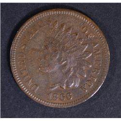 1866 INDIAN CENT  AU