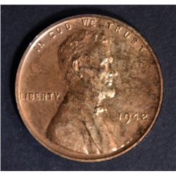 1942 LINCOLN CENT  CH PROOF RD