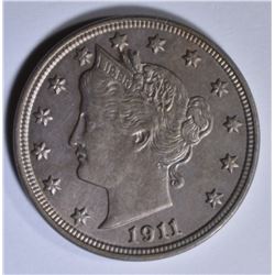 1911 LIBERTY NICKEL CH BU
