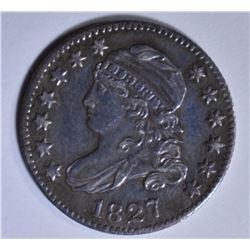 1827 BUST DIME  CH AU