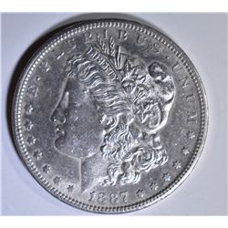 1887-S MORGAN DOLLAR  BU