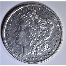 1892-S MORGAN DOLLAR  AU