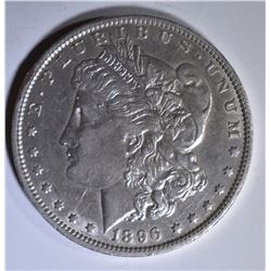 1896-O MORGAN DOLLAR  CH AU