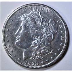 1898-S MORGAN DOLLAR AU/BU