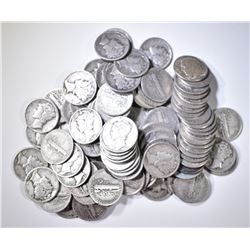 $10 FACE VALUE 90% SILVER MERCURY DIMES