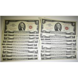 20-1963 $2.00 RED SEAL NOTES CH UNC