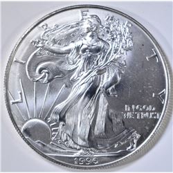 BU 1996 AMERICAN SILVER EAGLE BETTER DATE