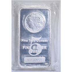 FIVE OUNCE .999 SILVER BAR