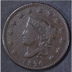1820 SMALL DATE LARGE CENT F-VF