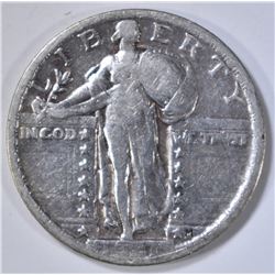 1921 STANDING LIBERTY QUARTER VF/XF