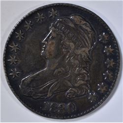 1830 BUST HALF DOLLAR ORIG XF