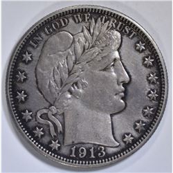 1913 BARBER HALF DOLLAR NICE ORIG UNC