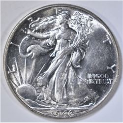 1946 WALKING LIBERTY HALF DOLLAR BU