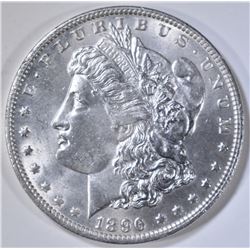 1896 MORGAN DOLLAR  GEM BU