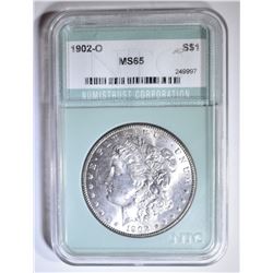 1902-O MORGAN DOLLAR NTC GEM BU