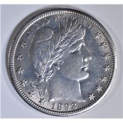 1893-O BARBER HALF DOLLAR BU