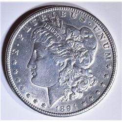 1894-S MORGAN DOLLAR  AU/BU