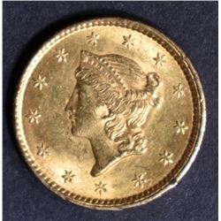 1853 GOLD DOLLAR BU