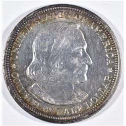 1892 COLUMBIAN COMMEM HALF DOLLAR CH BU