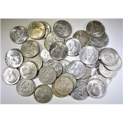 $20.00 FACE VALUE 40% SILVER KENNEDY HALVES